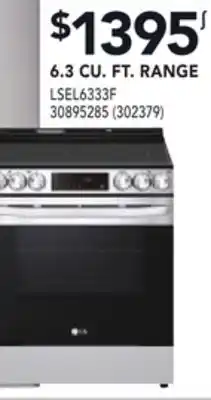 RONA 6.3 CU. FT. RANGE offer