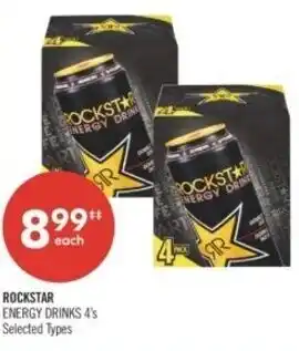 Shoppers Drug Mart Rockstar energy drinks offer