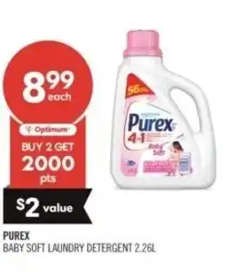 Shoppers Drug Mart Purex baby soft laundry detergent offer