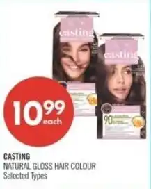 Shoppers Drug Mart Casting natural gloss hair colour offer