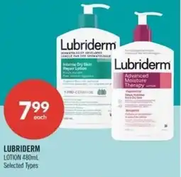 Shoppers Drug Mart Lubriderm lotion offer