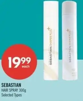 Shoppers Drug Mart Sebastian hair spray offer