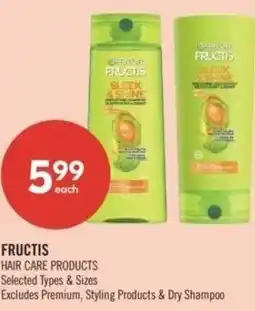 Shoppers Drug Mart Fructis hair care products offer