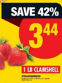 No Frills Strawberries offer