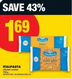 No Frills Italpasta offer