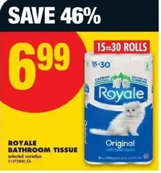 No Frills Royale bathroom tissue offer