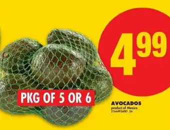 No Frills Avocados offer