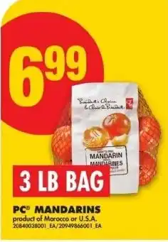 No Frills PC mandarins offer