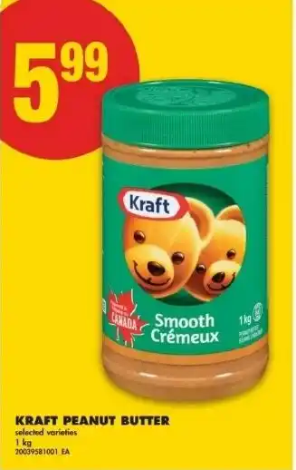 No Frills Kraft peanut butter offer