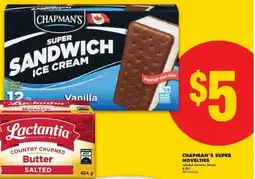 No Frills Chapman's super novelties offer