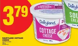 No Frills Dairyland cottage cheese offer