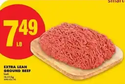 No Frills Extra lean ground beef offer