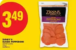 No Frills Ziggy's sliced pepperoni offer