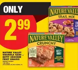 No Frills Nature valley granola bars betty crocker fruit snacks offer