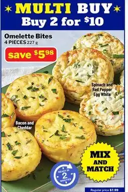 M & M Food Market Omelette Bites offer