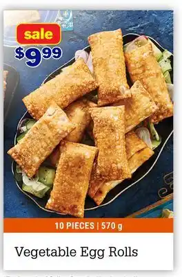 M & M Food Market Vegetable Egg Rolls offer