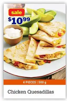 M & M Food Market Chicken Quesadillas offer