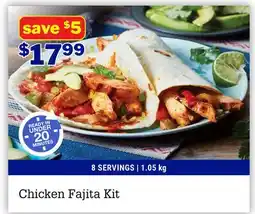 M & M Food Market Chicken Fajita Kit offer