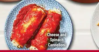 M & M Food Market Cheese and Spinach Cannelloni offer