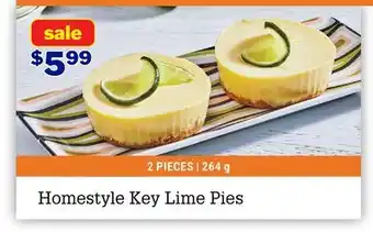 M & M Food Market Homestyle Key Lime Pies offer