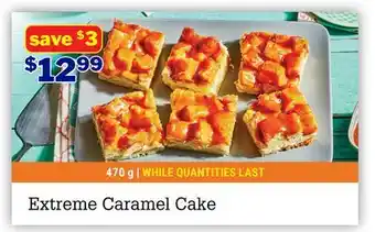 M & M Food Market Extreme Caramel Cake offer