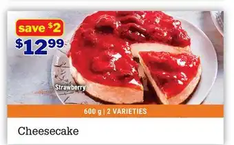 M & M Food Market Cheesecake offer