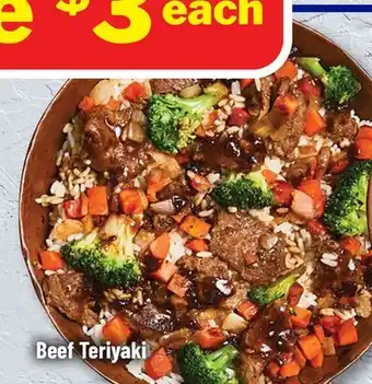 M & M Food Market Beef Teriyaki offer