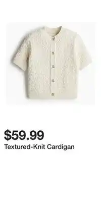 H&M Textured-Knit Cardigan offer