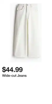 H&M Wide-cut Jeans offer