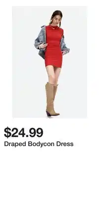 H&M Draped Bodycon Dress offer