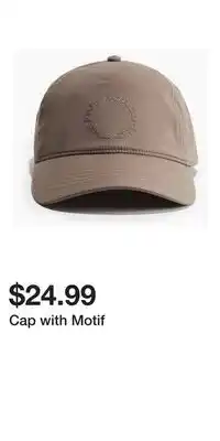 H&M Cap with Motif offer