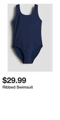 H&M Ribbed Swimsuit offer