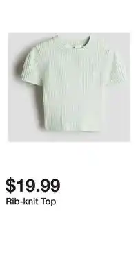 H&M Rib-knit Top offer