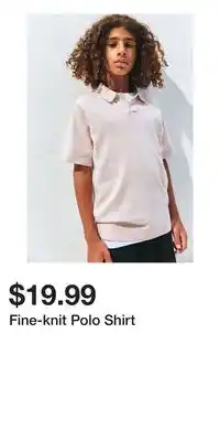 H&M Fine-knit Polo Shirt offer