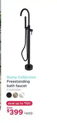 Bath Depot Romy Collection Freestanding bath faucet offer