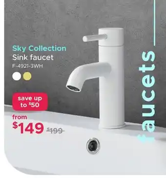 Bath Depot Sky Collection Sink Faucet offer