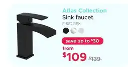 Bath Depot Atlas Collection Sink faucet offer