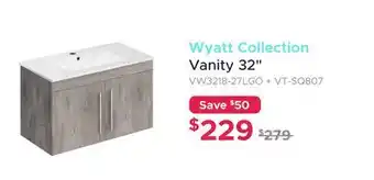 Bath Depot Wyatt Collection Vanity 32 offer