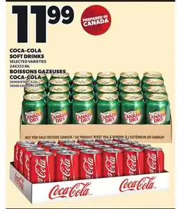 Independent City Market COCA-COLA SOFT DRINKS, 24X355 ML offer