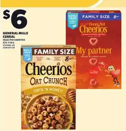 Independent City Market GENERAL MILLS CEREAL, 475-778 G offer