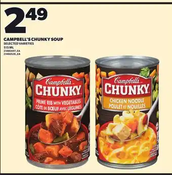 Independent City Market CAMPBELL'S CHUNKY SOUP, 515 ML offer