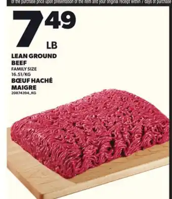 Independent City Market LEAN GROUND BEEF offer