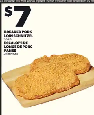 Independent City Market BREADED PORK LOIN SCHNITZEL, 300 G offer