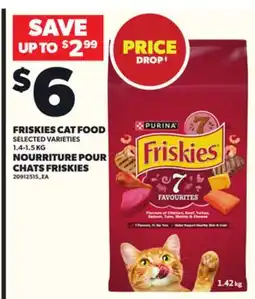 Independent City Market FRISKIES CAT FOOD, 1.4-1.5 KG offer