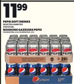 Independent City Market BOISSONS GAZEUSES PEPSI, 24X355 ML offer