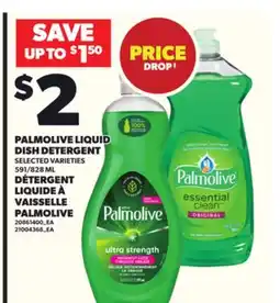 Independent City Market PALMOLIVE LIQUID DISH DETERGENT, 591/828 ML offer