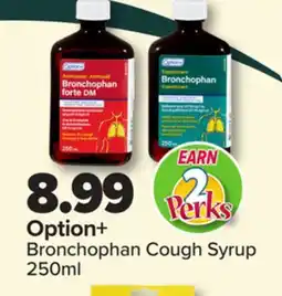 PharmaChoice Option+ Bronchophan Cough Syrup offer