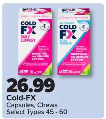 PharmaChoice Cold-FX Capsules, Chews offer