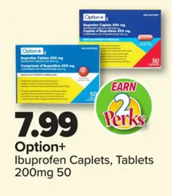 PharmaChoice Option+ Ibuprofen Caplets Tablets offer