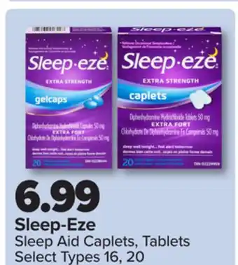 PharmaChoice Sleep-Eze Sleep Aid Caplets Tablets offer